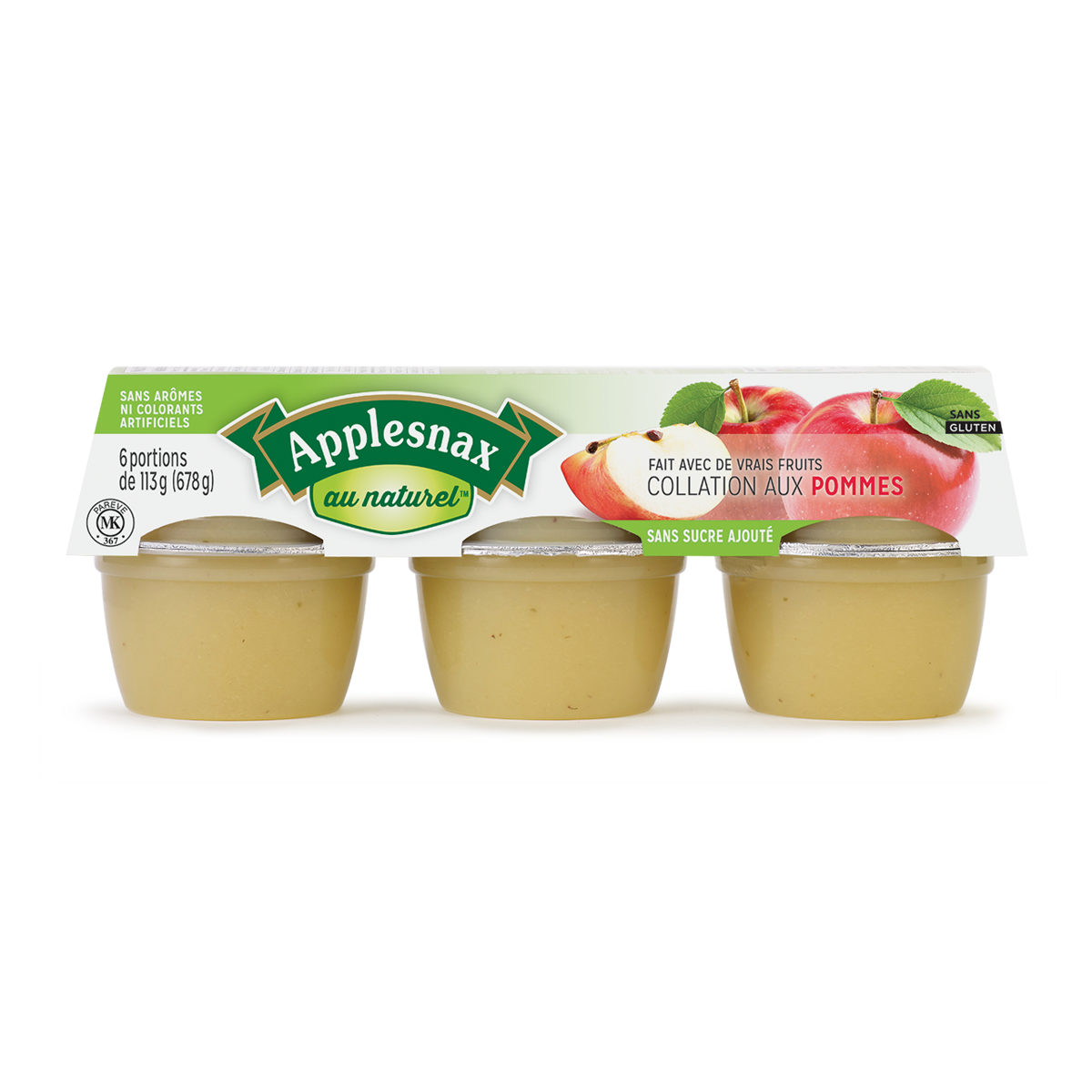 Au Naturel Pomme FR 6 CUPS