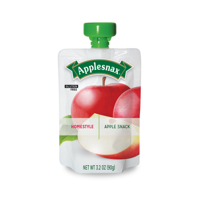 Applesnax Homestyle Applesauce Pouches